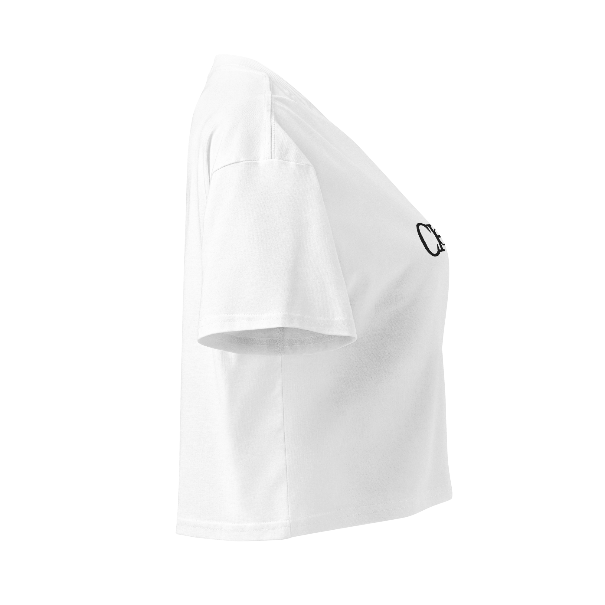 Classic Crop — White right